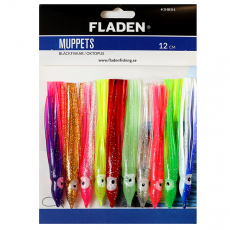 СИЛИКОНОВЫЕ ОКТОПУСЫ FLADEN OCTOPUS MUPPETS 12см (10шт)